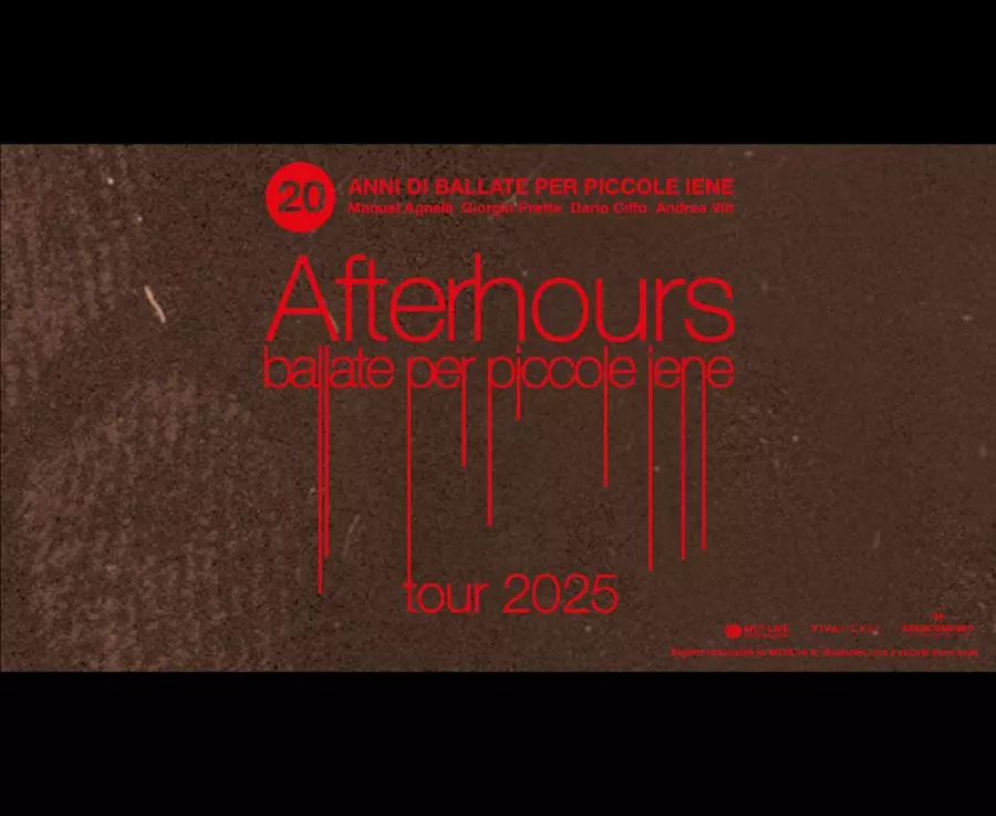 Afterhours in concerto a Cagliari - Venerdì 1° agosto 2025