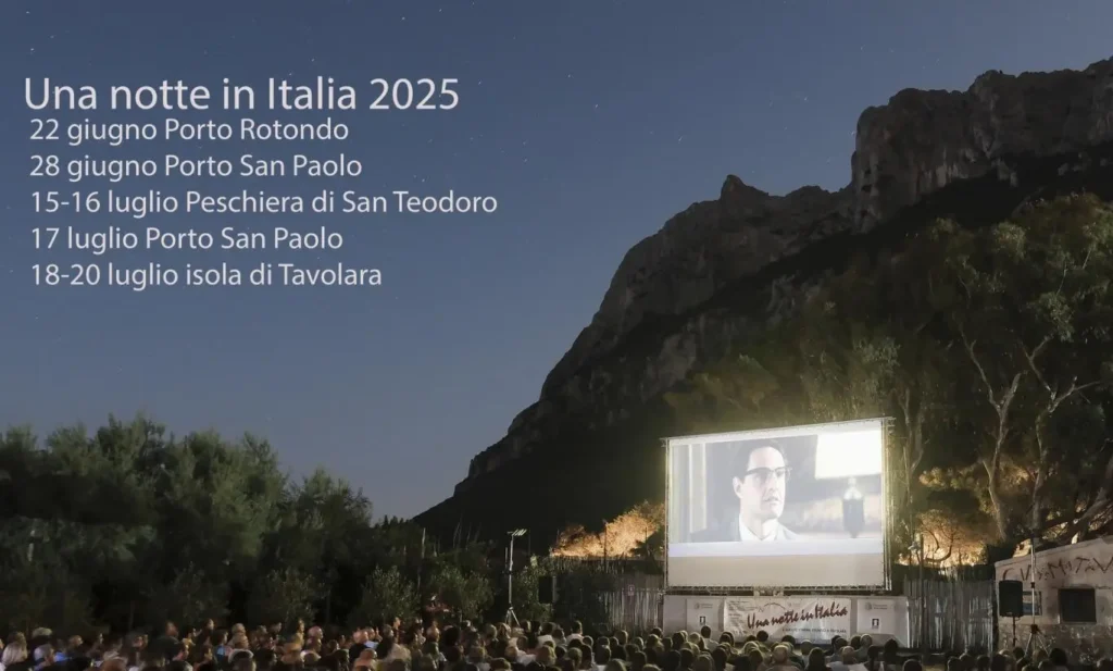 Una Notte in Italia 2025, anteprima con cineconcerto e proiezioni