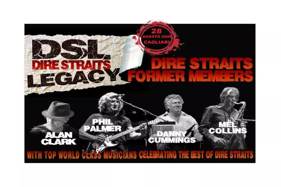 I DSL Dire Straits Legacy tornano a Cagliari per “Cagliari dal Vivo 2025”