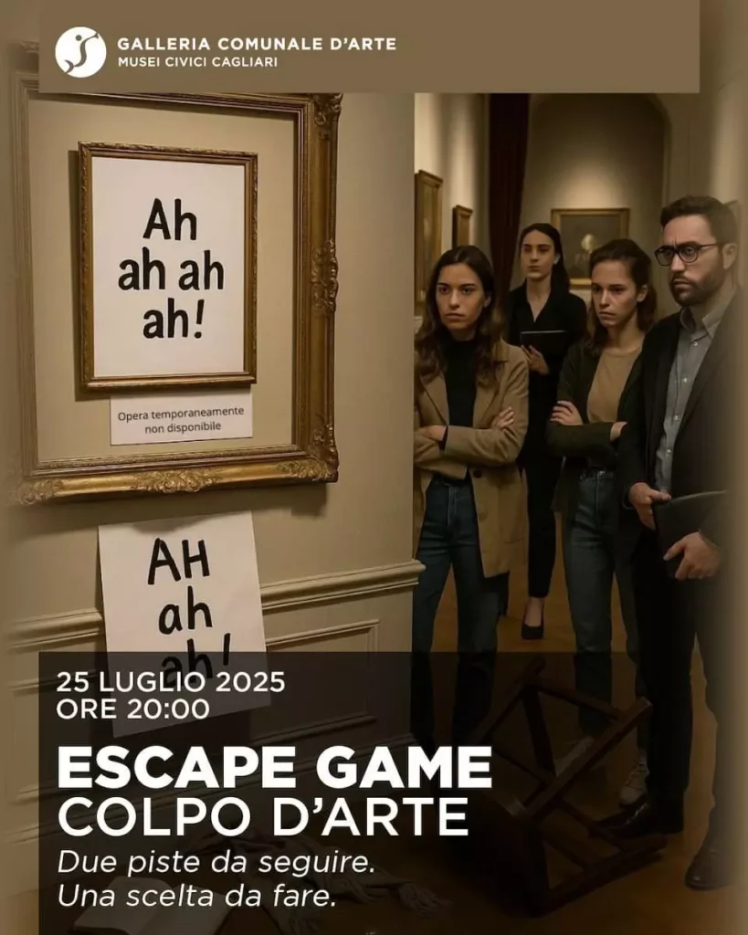 "Colpo D'Arte": Escape Game - 25 luglio 2025