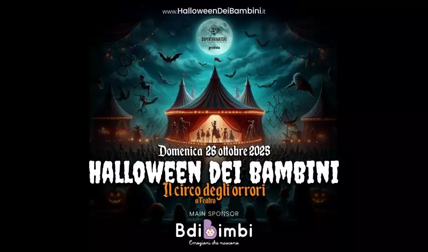 Eventi Cagliari - Halloween dei Bambini: Il Circo degli Orrori…a teatro