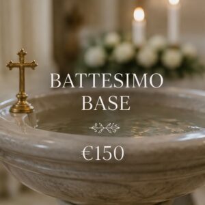 Servizio fotografico Battesimo Base