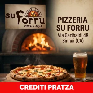 Pizze e bibita da Pizzeria Su Forru, Sinnai