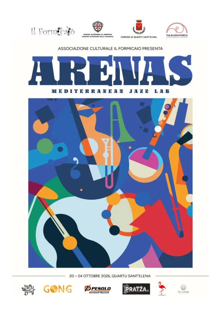Arenas – Mediterranean Jazz Lab: a Quartu Sant’Elena nasce un nuovo laboratorio internazionale tra jazz e Mediterraneo